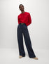 Marks & Spencer "Pure Linen Wide Leg Trousers"